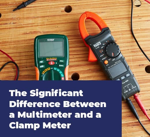 Read more about the article The Significant Difference Between a Multimeter and a Clamp Meter